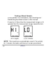 Preview for 62 page of Lifescan OneTouch SS Xpress Instructions For Use Manual