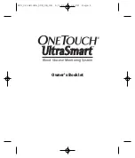 Предварительный просмотр 2 страницы Lifescan ONETOUCH ULTRASMART Owner'S Booklet