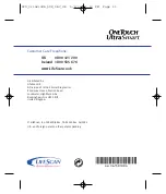 Предварительный просмотр 134 страницы Lifescan ONETOUCH ULTRASMART Owner'S Booklet