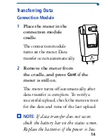 Preview for 17 page of Lifescan Sure Step Flexx Quick Refence Manual