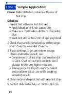 Preview for 26 page of Lifescan Sure Step Flexx Quick Refence Manual