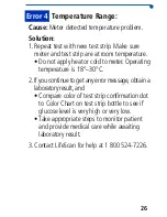 Preview for 29 page of Lifescan Sure Step Flexx Quick Refence Manual