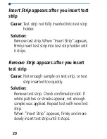 Preview for 32 page of Lifescan Sure Step Flexx Quick Refence Manual