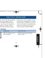 Предварительный просмотр 65 страницы Lifescan SureStep Owner'S Booklet