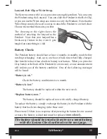 Предварительный просмотр 11 страницы LifeSentry LogicMark 37911 Setup And Operation Instructions