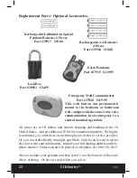 Предварительный просмотр 22 страницы LifeSentry LogicMark 37911 Setup And Operation Instructions