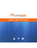 LifeShield home security system Quick Setup Manual предпросмотр