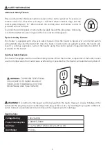 Preview for 5 page of lifeSMART HT1269 Manual