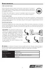 Preview for 5 page of lifeSMART LDFP0008US Manual