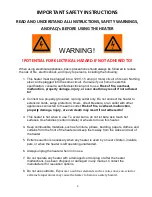 Preview for 5 page of lifeSMART LS-8WQH-MEN13 Owners Installation And Operating Manual