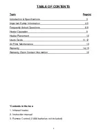 Preview for 2 page of lifeSMART S-1500-6WB    operati Owners Installation And Operating Manual