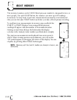 Preview for 14 page of LifeSource ADVANCE MEMORY WRIST UB512 Instruction Manual