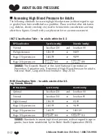 Preview for 16 page of LifeSource ADVANCE MEMORY WRIST UB512 Instruction Manual