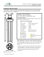 Предварительный просмотр 4 страницы LifeSource ScaleSolver SSC-4025 Installation, Operation And Maintenance Manual