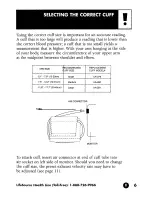 Предварительный просмотр 7 страницы LifeSource UA-767T Instruction Manual