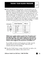 Preview for 9 page of LifeSource UA-767T Instruction Manual