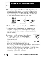 Preview for 10 page of LifeSource UA-767T Instruction Manual