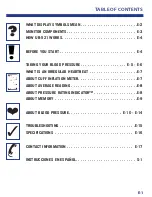 Предварительный просмотр 4 страницы LifeSource UB-521 Instruction Manual