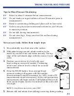 Предварительный просмотр 8 страницы LifeSource UB-521 Instruction Manual