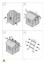 Предварительный просмотр 12 страницы LifeSpan Kids ARCHIE CUBBY HOUSE LK59 Owner'S Manual