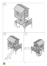 Предварительный просмотр 13 страницы LifeSpan Kids ARCHIE CUBBY HOUSE LK59 Owner'S Manual