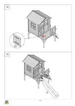 Предварительный просмотр 14 страницы LifeSpan Kids ARCHIE CUBBY HOUSE LK59 Owner'S Manual