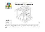 LifeSpan Kids Captain Sand Pit Instructions Manual preview