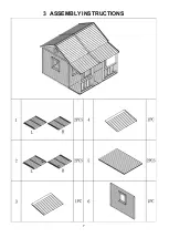 Предварительный просмотр 7 страницы LifeSpan Kids LK57 HAMILTON CUBBY HOUSE Owner'S Manual