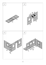 Предварительный просмотр 10 страницы LifeSpan Kids LK57 HAMILTON CUBBY HOUSE Owner'S Manual