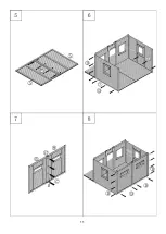 Предварительный просмотр 11 страницы LifeSpan Kids LK57 HAMILTON CUBBY HOUSE Owner'S Manual