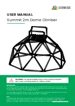 LifeSpan Kids Summit 2m Dome Climber User Manual предпросмотр