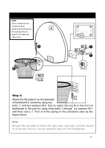 Предварительный просмотр 9 страницы LifeSpan Kids Swish Trampoline Basketball Ring Owner'S Manual