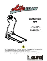 LifeSpan BOOMER XT User Manual preview