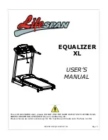 Preview for 1 page of LifeSpan Equilizer XL User Manual