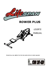 LifeSpan ROWER PLUS User Manual preview