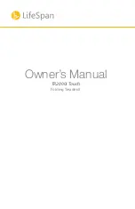 LifeSpan TR2000i Touch Owner'S Manual preview