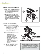 Предварительный просмотр 12 страницы LifeSpan TR5000i Owner'S Manual