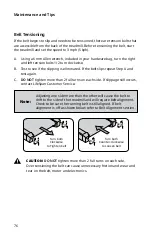 Preview for 72 page of LifeSpan TR7000iM Owner'S Manual