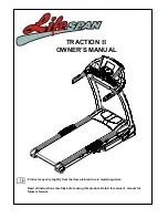 LifeSpan Traction II Owner'S Manual preview