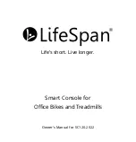 Preview for 1 page of LifeSpan Workplace SC120-2022 Manual