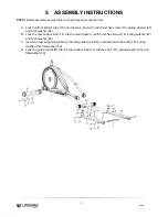 Предварительный просмотр 8 страницы LifeSpan XT-38 Owner'S Manual