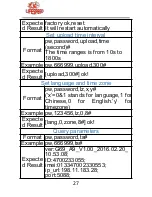 Preview for 27 page of LifeSpeed Amber 1 User Manual