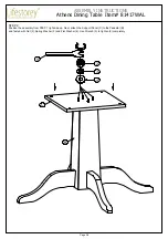 Предварительный просмотр 3 страницы Lifestorey Athens 81417WAL Assembly Instructions