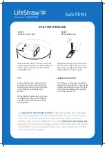 Предварительный просмотр 15 страницы LifeStraw Community Installation Manual