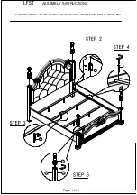 Предварительный просмотр 7 страницы Lifestyle Furniture C7119A-045 Assembly Instructions Manual