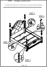 Предварительный просмотр 9 страницы Lifestyle Furniture C7119A-045 Assembly Instructions Manual