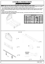 Lifestyle Furniture F9556CK Assembly Instructions preview