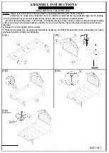 Preview for 2 page of Lifestyle Furniture F9556CK Assembly Instructions