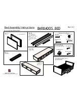 Preview for 1 page of Lifestyle Solutions BARBADOS BED Assembly Instructions