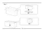 Предварительный просмотр 3 страницы Lifestyle Solutions Bench Table Ottoman Assembly Instructions Manual